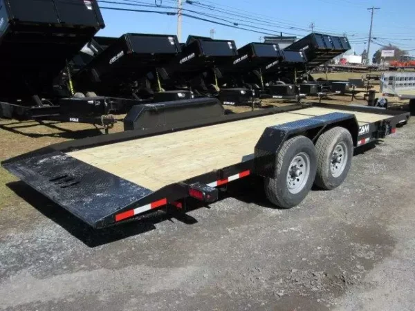 CAM Superline 7 x 21 Low Profile Equipment Trailer - Image 2