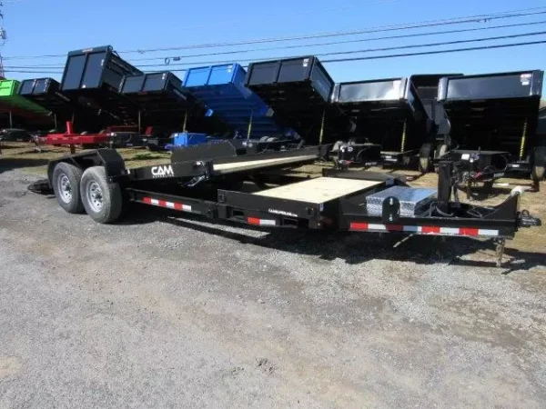 CAM Superline 7 x 21 Low Profile Equipment Trailer - Image 4