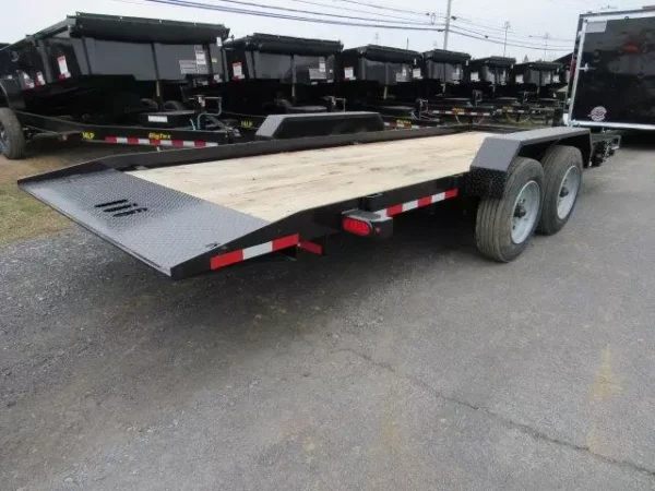 CAM Superline 7 x 20 Equipment Trailer Full Tilt Deck - Image 2