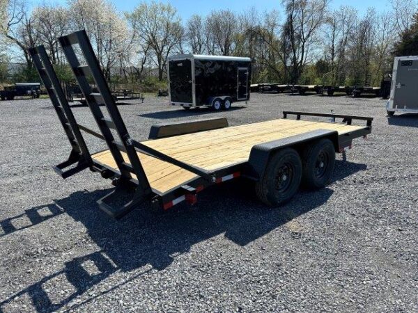 Carry On 7 x 16 Equipment Trailer Ladder Ramps - Image 3