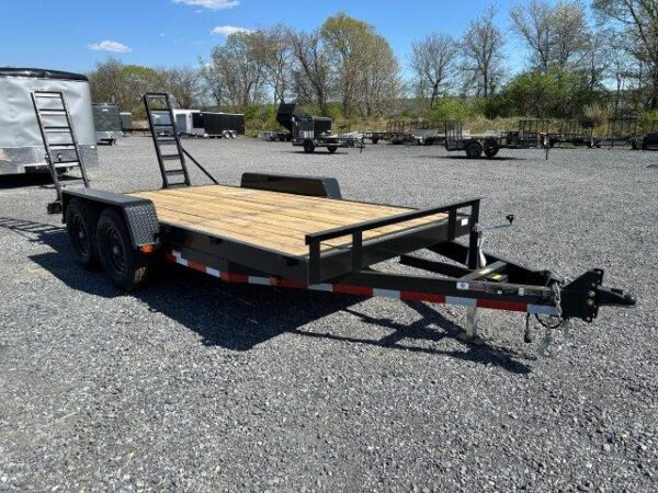 Carry On 7 x 16 Equipment Trailer Ladder Ramps