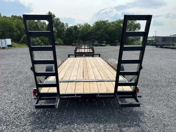 Carry On 7 x 18 Low Profile Equipment Trailer Ladder Ramps - Image 5