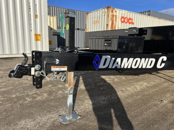 2024 Diamond C 8.5x22 7K Deckover Trailer w/Slide In Ramps - Image 14