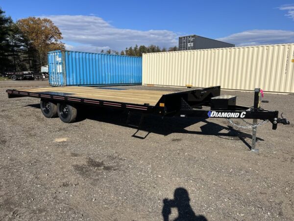 2024 Diamond C 8.5x20 7K Deckover Trailer w/Slide In Ramps - Image 9