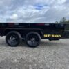 2024 Griffin Trailers 5x10 7K Powder Coated Dump w/Barn Door Gate - Image 5