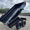 2024 Griffin Trailers 5x10 7K Powder Coated Dump w/Barn Door Gate - Image 13