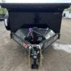 2024 RawMaxx Trailers 7X16 14K Powder Coated Dump w/ Tarp Kit - Image 8