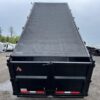 2024 RawMaxx Trailers 7X16 14K Powder Coated Dump w/ Tarp Kit - Image 14