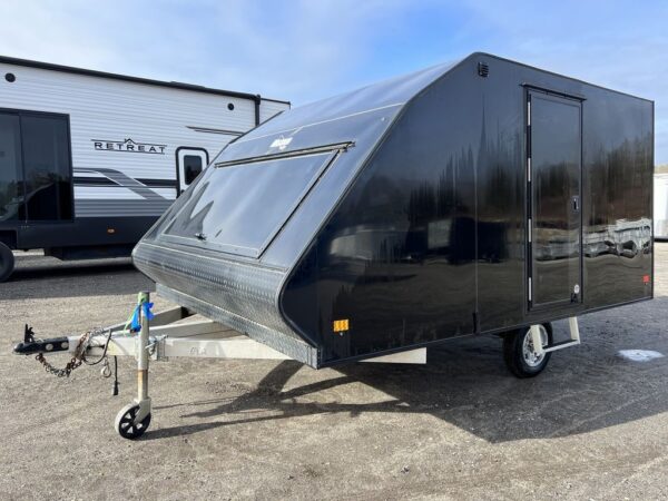 2021 Mission Trailers 101x12 Aluminum 2-Place Crossover Hybrid w/Blackout PKG