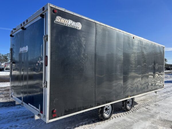 2008 Sno Pro 101x20 Aluminum 4 Place w/Interior Spare Mount - Image 9