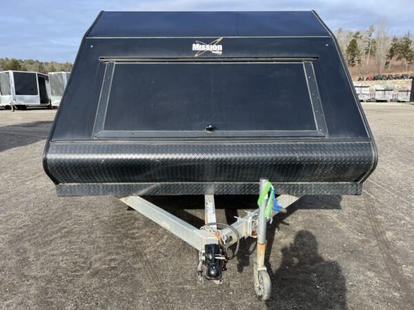 2021 Mission Trailers 101x12 Aluminum 2-Place Crossover Hybrid w/Blackout PKG - Image 10
