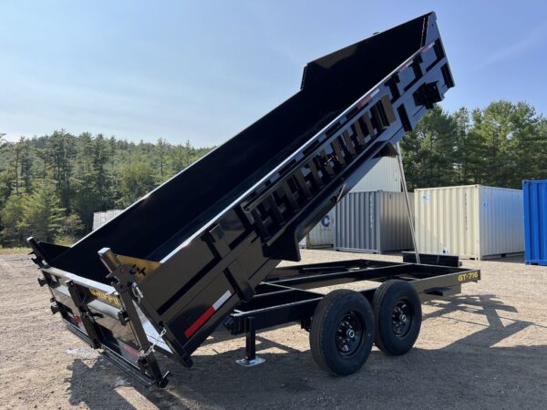 2024 Griffin Trailers 7x16 14K Telescopic Dump Trailer w/Ramps - Image 13
