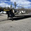 2024 Diamond C 8.5x20 20K Deckover Equipment Trailer w/ 72” Flip-Knee Ramps