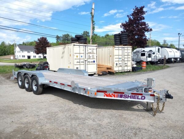 2024 N&N Trailers 7x20+3 Galvanized 22.5K Lowpro Equipment Trailer