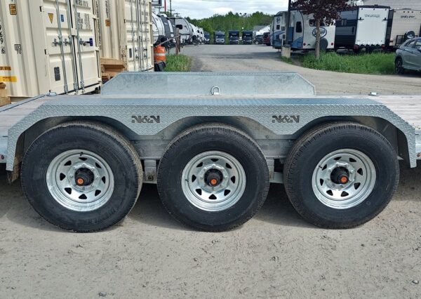 2024 N&N Trailers 7x20+3 Galvanized 22.5K Lowpro Equipment Trailer - Image 12
