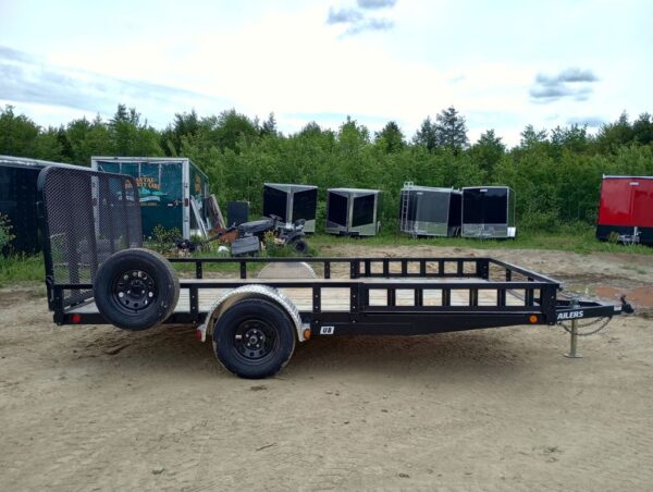 2024 PJ Trailers 7x14 Powder Coated Open Utility Trailer - Image 6