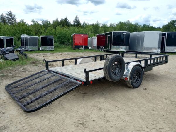2024 PJ Trailers 7x14 Powder Coated Open Utility Trailer - Image 5