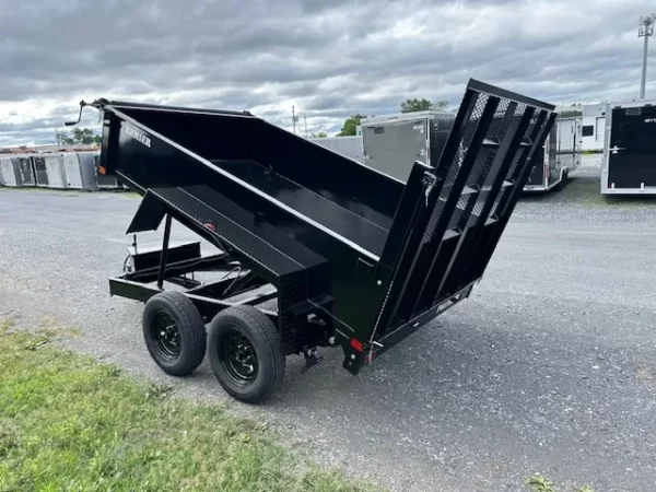 Premier 6 x 10 Low Profile Dump Trailer Landscape Ramp - Image 3