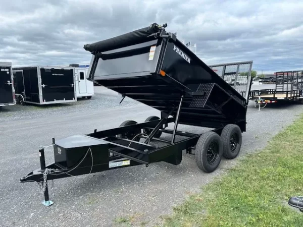 Premier 6 x 10 Low Profile Dump Trailer Landscape Ramp - Image 4