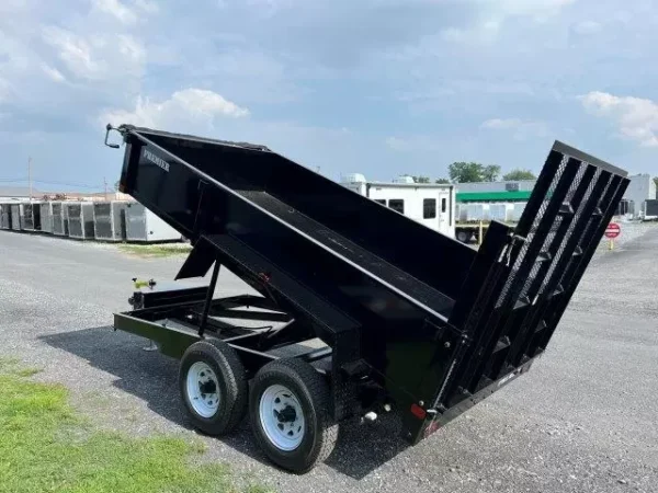 Premier 6 x 12 Low Profile Dump Trailer Landscape Ramp - Image 4