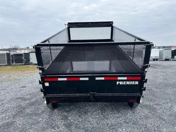 Premier 7 x 12 High Side Dump Trailer Combo Gate and Ramps - Image 4