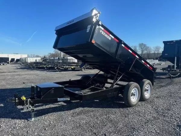 Premier 7 x 12 Low Profile Dump Trailer - Image 2