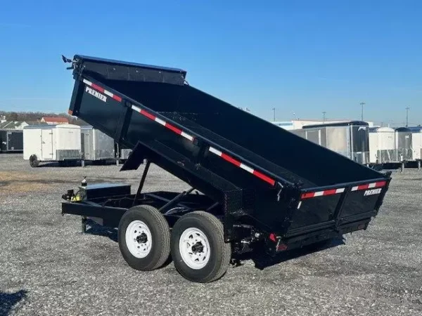 Premier 7 x 12 Low Profile Dump Trailer - Image 3