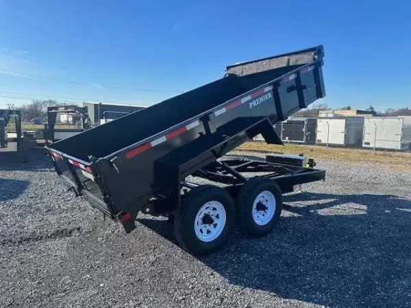 Premier 7 x 12 Low Profile Dump Trailer - Image 5