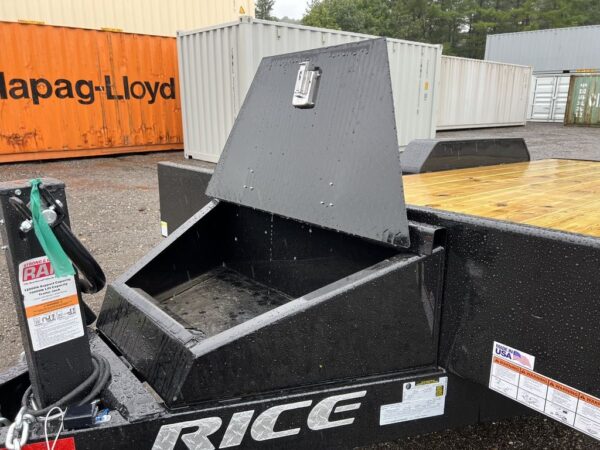 2024 Rice Trailers 7x16 10K Equipment Hauler - Image 2