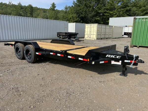 2024 Rice Trailers 7x20 16K Tilt Deck Equipment - Image 8