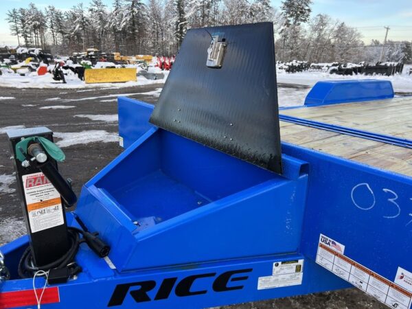 2024 Rice Trailers 7x20 14K Partial Tilt Deck Equipment - Image 3
