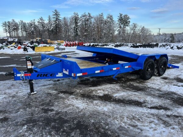 2024 Rice Trailers 7x20 14K Partial Tilt Deck Equipment - Image 10