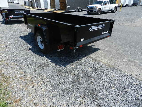 BWise 5 x 10 Low Profile Dump Trailer 5K Spreader Gate - Image 3