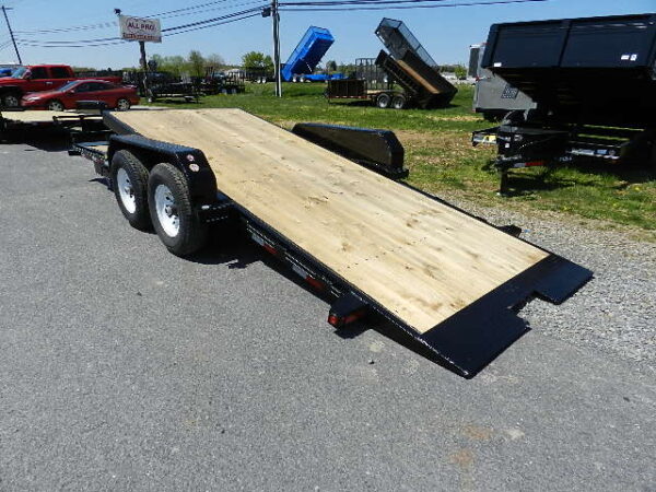 Big Tex 7 x 20 Split Tilt Equipment Trailer Tilt Deck - Image 8