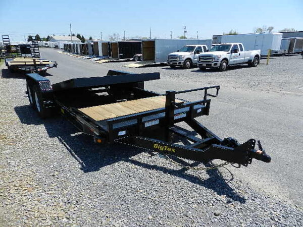 Big Tex 7 x 20 Split Tilt Equipment Trailer Tilt Deck